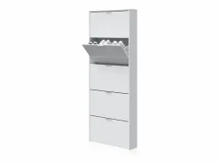 Zapatero Nia 5 Puertas Blanco Brillo^duehome Best
