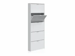 Zapatero Nia 5 Puertas Blanco Brillo^duehome Best