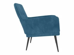 Zarina Sillón de terciopelo 62x79x79 cm^Garden Furniture Clearance