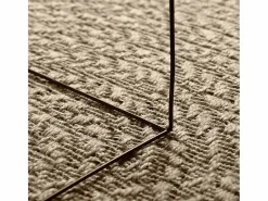 ZIZUR alfombra 120x170 cm aspecto yute interior exterior^ New