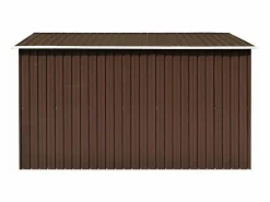 Garden Furniture Caseta De Jardín|Zulema Caseta de jardín metal marrón 257x298x178 cm